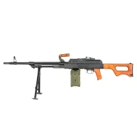 A&K PK Support Rifle (Real Wood Grip and Stock)