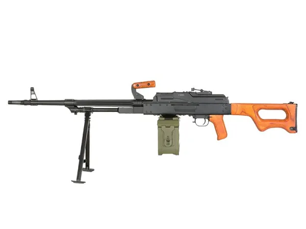 A&K PK Support Rifle (Real Wood Grip and Stock)