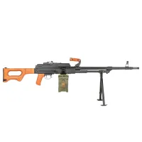 A&K PK Support Rifle (Real Wood Grip and Stock)