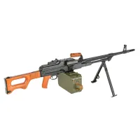 A&K PK Support Rifle (Real Wood Grip and Stock)