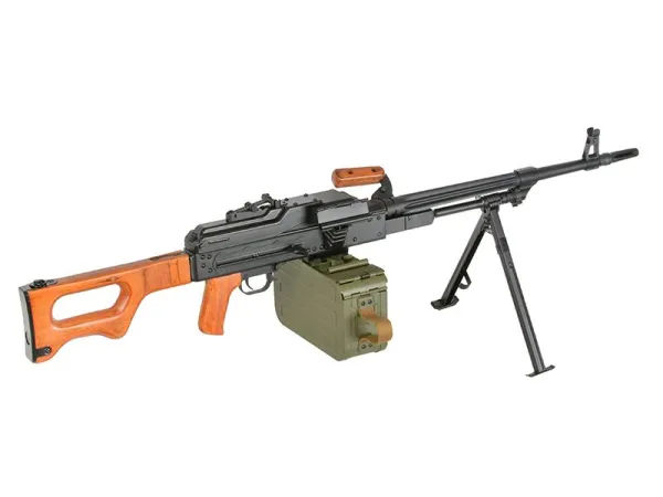 A&K PK Support Rifle (Real Wood Grip and Stock)