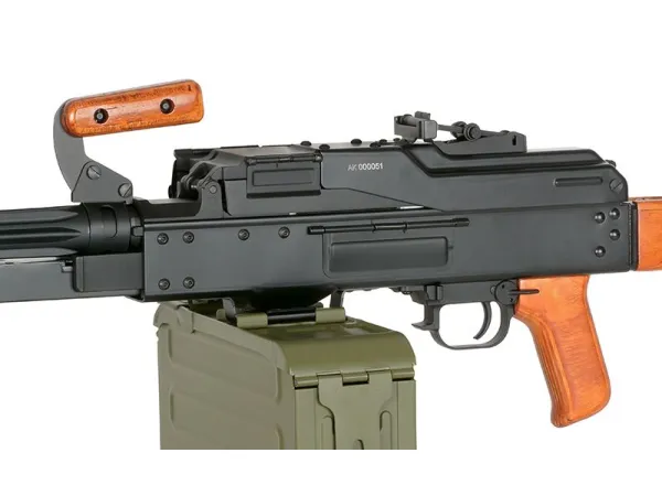A&K PK Support Rifle (Real Wood Grip and Stock)