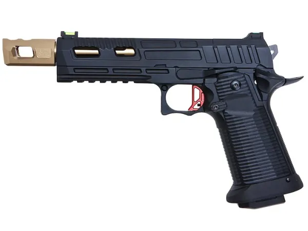 KJ Works KP19 Hi-Capa Optic Ready Gas Blowback Pistol with Compensator 