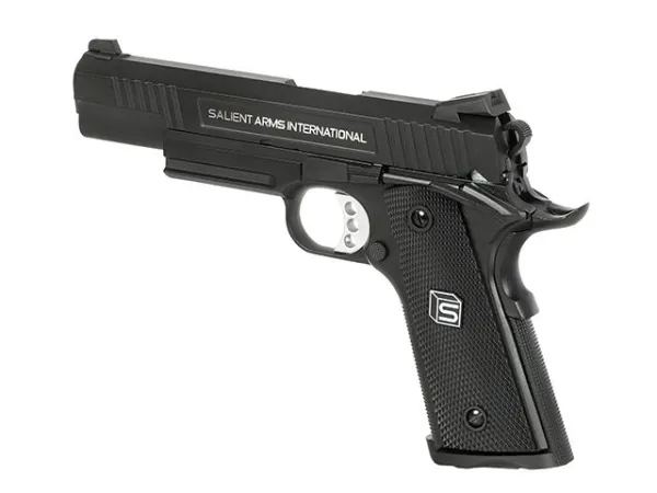 EMG x SAI Army 1911 Gas Blowback Pistol (Black) 