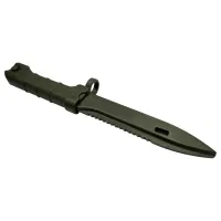 T&D Rubber Bayonet Knife for AK47/SVD Series Rifle (OD)