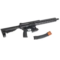 Stratos X MPX-K JW3 Style Gas Blowback Rifle (Faux Carbon Fibre - STR-MX-06 - VFC Compatible)