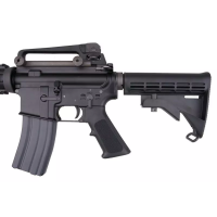 WE M4 RIS CQB Open Bolt GBBR (Black) 