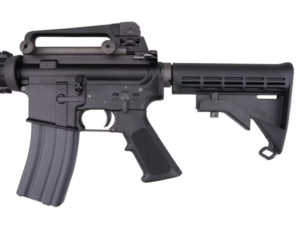 WE M4 RIS CQB Open Bolt GBBR (Black) 