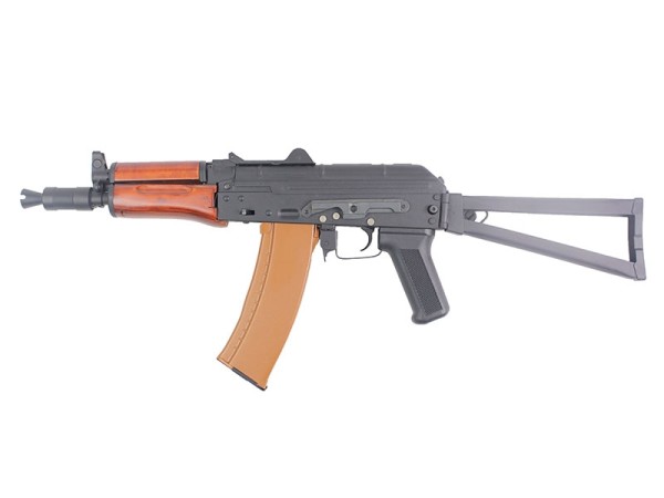 Double Bell AKS-74U AEG (Real Wood Handguard) 