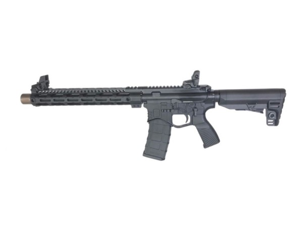 Golden Eagle 12.5" M4 Gas Blowback Rifle Full Metal (Black)