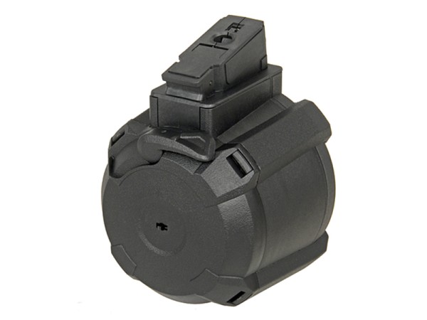 Battleaxe AK Electric Drum Magazine (Electric Winding- Black)