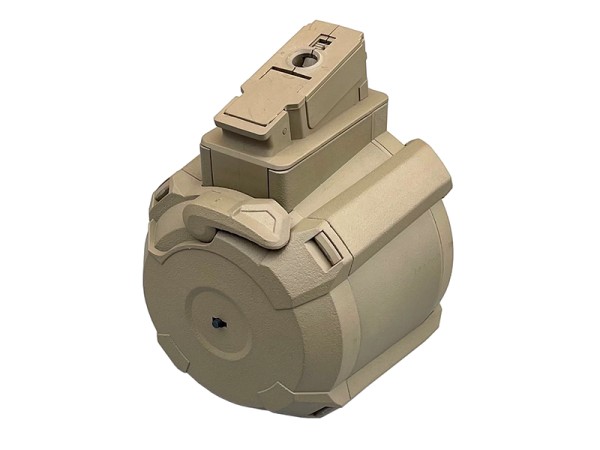 Battleaxe AK Electric Drum Magazine (Electric Winding - Tan)