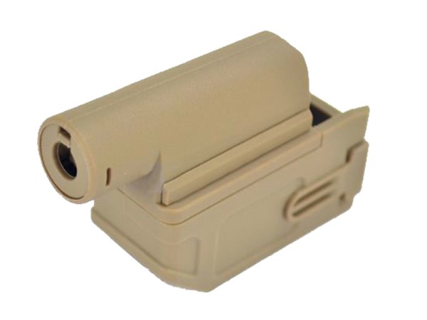 Battleaxe M870 Shotgun to M4 Magazine Adaptor for M870 Shotguns (Tan)