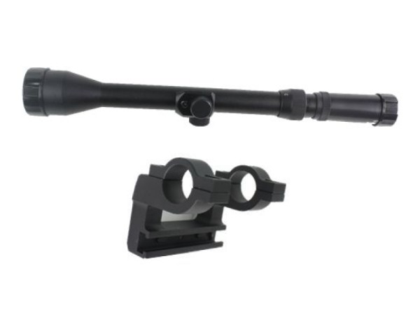 Double Bell Scope 3-7x28 No Mounts (Black - 98-G-1)