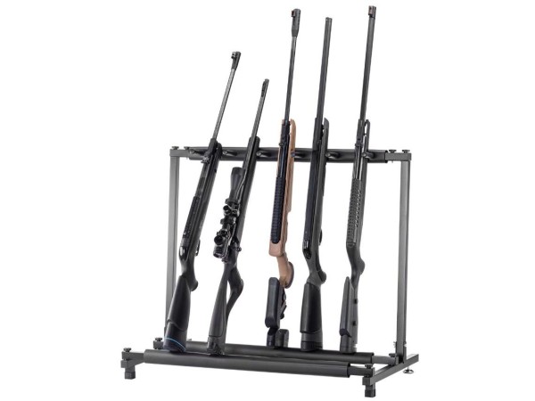 BO Manufacture Vertical Metal Rack for 5 Weapons/Rifles
