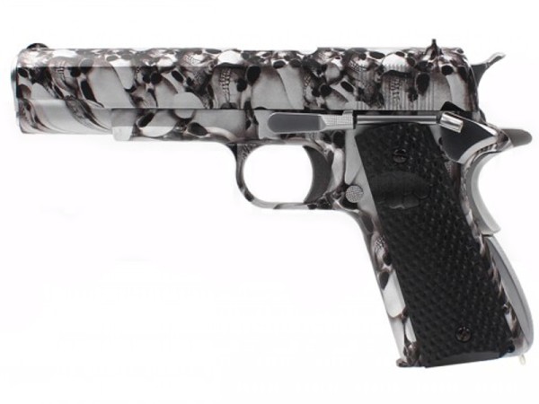 Armorer Works Custom 1911 AW-AW-NE2101 (Hydro Dipped Skull Design) 