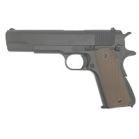 Golden Eagle 1911A1 Full Metal Gas Blowback Pistol 3305 (Black)