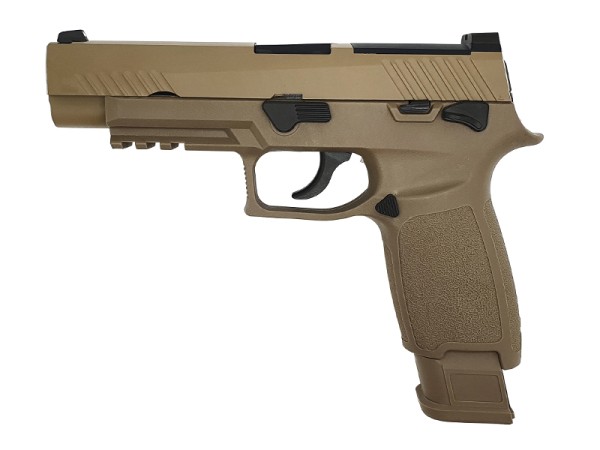 AEG F17 Gas Blowback Pistol (Tan) AEG F17 Gas Blowback Pistol (Tan)