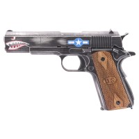 Cybergun Auto Ordnance 1911 Squadron Gas Blowback Pistol (Weathered)