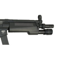 Classic Army CA5A5 Retractable Stock AEG with Torch Handguard (Black) 