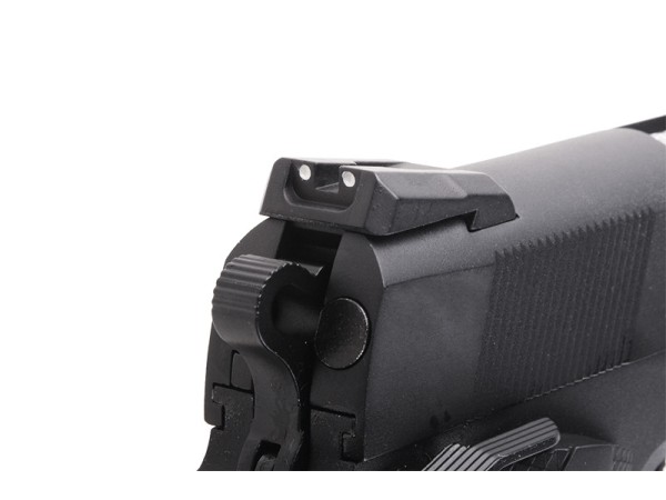 WE 1911 Tactical GBB - black 