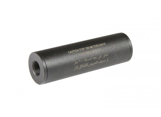 "Stay 100 meters back" Covert Tactical PRO 30x100mm silencer
