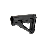 M Style Stock with Extended Butt Pad (Black / Tan)