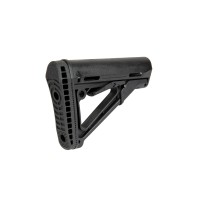 M Style Stock with Extended Butt Pad (Black / Tan)