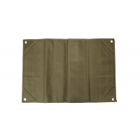 Patch Wall small for collectors of patches - olive green