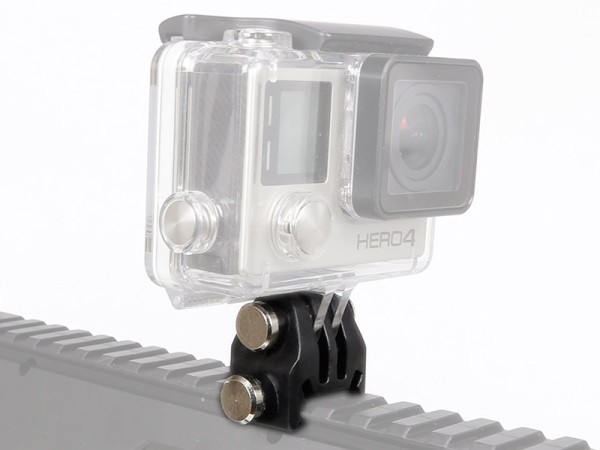 Big Foot GoPro Rail Mount (Black)