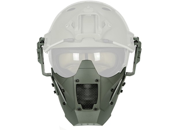 Big Foot Tactical JF Mesh Mask (AF Helmet Fit - Urban Grey)