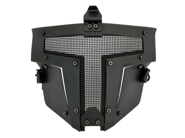 Big Foot Spartan Mesh Face Mask (Black)