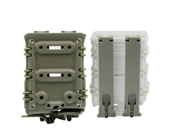 Big Foot 7.62 Magazine Pouch (Polymer - Adjustable Elasticated Retention - OD)