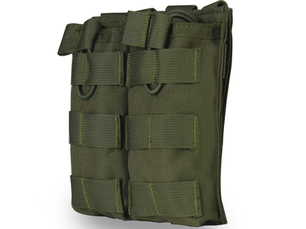 Big Foot Tactical Double Magazine Pouch for M4/AK/AUG (OD)