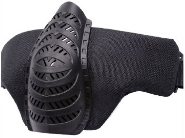 Big Foot Tactical Half Face Mask (Black)