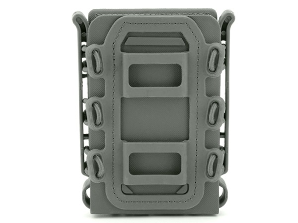 Big Foot M4/AK Fast Magazine Pouch (Polymer - Adjustable Elasticated Retention - OD)