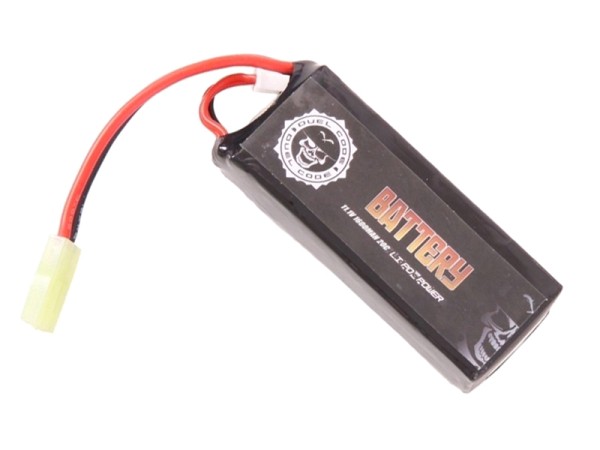 Duel Code 11.1v 1600 MaH 20C Lipo Battery
